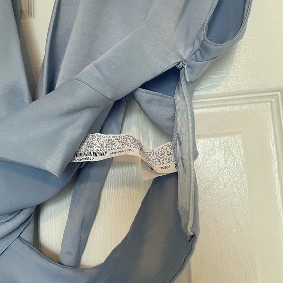 ZARA Knotted Satin Crop Top - Picture 7 of 7